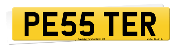 Registration number PE55 TER